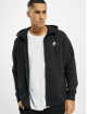 Nike Zip Hoodie Club Full Zip FT black