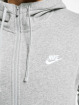 Nike Zip Hoodie Club Hoodie Full grey