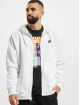 Nike Zip Hoodie Club Hoodie Full white