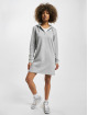 Nike Šaty W Nsw Club Fleece šedá