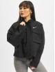 Nike Демисезонная куртка Essntl Woven Field черный
