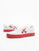 Off-White Baskets Low Vulcanized Suede Leather blanc
