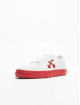 Off-White Baskets Low Vulcanized Suede Leather blanc