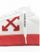 Off-White Baskets Low Vulcanized Suede Leather blanc