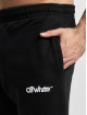 Off-White Joggingbyxor Chunky Logo Cuffed Slim svart