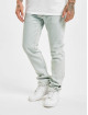 Off-White Slim Fit Jeans Diagonal Stripe blå