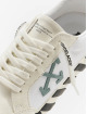 Off-White Sneakers Low Vulcanized Suede Canvas vit
