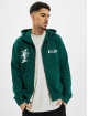 Off-White Sweat capuche zippé Kiss 21 Slim vert