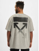 Off-White T-Shirt Degrade Arrow S/S Oversize gris