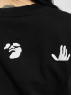 Off-White T-Shirt Boyfriends Casual noir