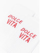 On Vacation Calcetines Dolce Vita blanco