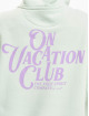 On Vacation Hoodies Calligraphy zelený