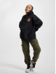 On Vacation Hoody Peaches And Beaches schwarz