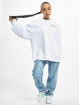 On Vacation Pullover Less Upsetti white