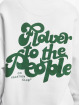 On Vacation Pullover Flower white