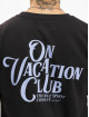 On Vacation T-Shirt Calligraphy black