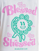 On Vacation T-Shirt Too Blessed To Be Stressed weiß