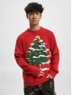 Only & Sons Pullover Xmas Funny Crew Knit red
