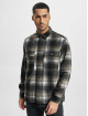 Only & Sons Skjorte Baz Brush Check grå