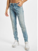 Only & Sons Slim Fit Jeans Loom Wash modrý