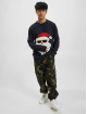 Only & Sons Sweat & Pull Xmas Funny Crew Knit bleu