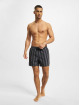 Only & Sons Swim shorts Ted Stripe black