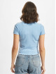 Only Camiseta Emma Short azul