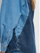 Only overhemd Carrie Two Tone blauw