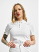 Only Polo Elsa S/S Polo Top Jrs blanc