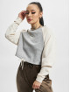 Only Pullover Lula Raglan Cropped grey