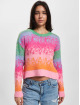 Only Puserot Gita O Neck Knit purpuranpunainen
