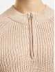 Only Sweat & Pull onlJuna Life Zip Knit rose
