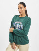 Only Sweat & Pull Luna L/S University Box vert