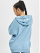 Only Sweat capuche onlTenna Life Oversize bleu