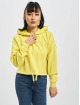Only Sweat capuche onlNeon jaune
