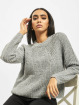 Only Swetry onlFiona Knit szary