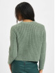 Only Swetry onlFiona Knit zielony