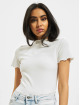 Only T-Shirt onlEmma Highneck blanc