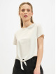 Only T-Shirt May Cropped Knot blanc