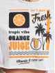 Only T-Shirt Sunny Boxy Short Palm blanc