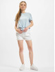 Only T-Shirt May Cropped Knot blau