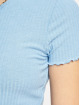 Only t-shirt Emma Short blauw
