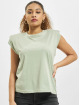 Only t-shirt onlAmy Padded Shoulder groen