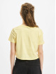Only T-Shirt May Cropped Knot jaune
