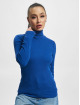 Only T-Shirt manches longues Philine Rollneck bleu