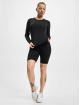 Only T-Shirt manches longues Mila Train noir