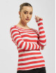 Only T-Shirt manches longues onlKally Rib rouge