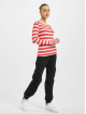 Only T-Shirt manches longues onlKally Rib rouge