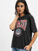 Only T-Shirt Lucy Boxy University noir
