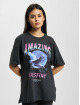 Only T-Shirt Lucy Oversize Wolf noir